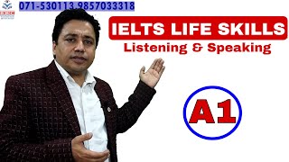 IELTS Life Skills A1 Test Listening amp Speaking UK Visa [upl. by Nawk]