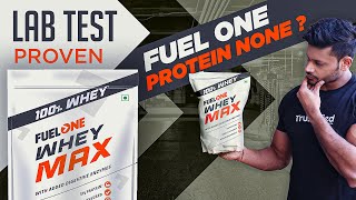 MUSCLEBLAZE FUEL ONE WHEY MAX LAB TEST REPORT  review protein gym bodybuilding [upl. by Montana]