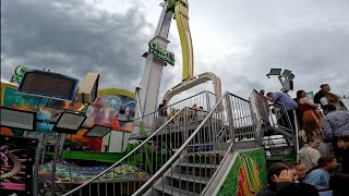 Chaos Pendel  Ottens Offride Fränkisches Volksfest Crailsheim 2024 [upl. by Feola610]