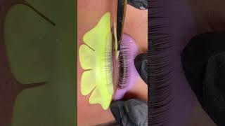 Eyelash Extention Tutorial  Eyelash Lift and Tint  Eyelash Plucking eyelashtreatment eyelashlift [upl. by Aviv339]