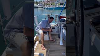 How to use the manual bilge pump [upl. by Ynnal]