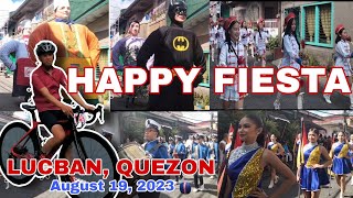 HAPPY FIESTA LUCBAN QUEZON  August 19 2023 [upl. by Htnicayh201]