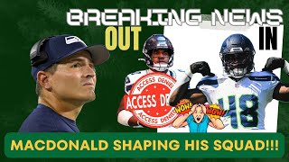 OMG Seahawks HC Macdonald aint Fn Around  Released LEADING TACKLER in MAJOR SHAKEUP [upl. by Chloe]