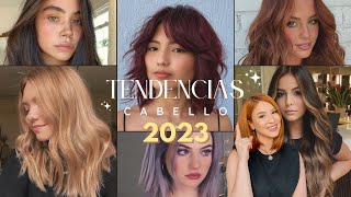 COLORES DE CABELLO QUE DEBES TENER ESTE 2023✨ TINTES INCLUIDOS [upl. by Veda]