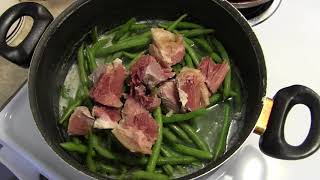 How to cook fresh green beans How good slap yo mama good [upl. by Yahsed908]