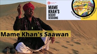 Saawan  Mame Khan  Official Music Video  Rajasthani Folk Song 2021 [upl. by Zebulon981]