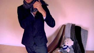 How to Tie A Scarf 9 Stylish Ways to Tie a Scarf for Men [upl. by Switzer15]