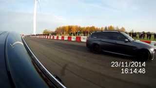 BMW 335D E92 400hp JS PERFORMANCE VS 330D SecretPerf Clastres 231114 [upl. by Strep]