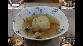 Matzo Ball Soup  A Passover Classic [upl. by Ettigirb824]