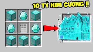 SIMMY THỬ LÒNG OPTEAM BẰNG BIỆT THỰ 10 TỶ KIM CƯƠNG TRONG MINECRAFT [upl. by Hartzke]