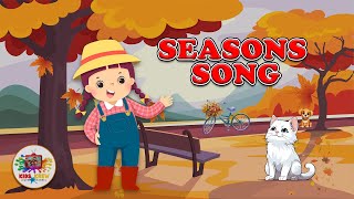 The Seasons Song  Kids Songs  Kids Krew Nursery Rhyme amp Kids Songs [upl. by Elynad773]