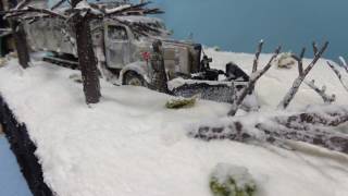 L4500R Maultier Halftrack with snowplow slideshow [upl. by Imrots161]