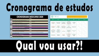 Meu CRONOGRAMA de ESTUDOS  Como estou me organizando em 2021 [upl. by Sema]