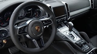 Porsche Cayenne S 2015 Interior [upl. by Annavaig]