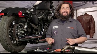 How To Install a Full System Exhaust for Harley at RevZillacom [upl. by Harvison]