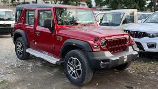 Sunroof भी Alloy भी यार 2024 Mahindra THAR ROXX MX5New Thar ROXX MX5 variant Full Review in Hindi [upl. by Schulman]