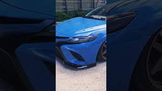 Toyota Camry TRD Cavalry blue just got Lower mods car aftermarket toyotacamry toyota low [upl. by Dowling]