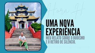 Relato sobre retiro de silêncio em um templo budista [upl. by Ardnnek]