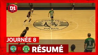 J8  Sporting Club Paris vs Paris Acasa Futsal le résumé [upl. by Faxun]