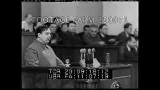 Malenkov Denounces Beria 25007108  Footage Farm [upl. by Iad]