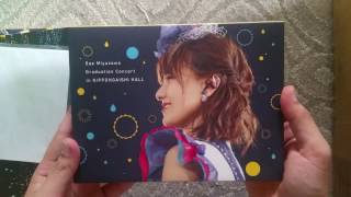 Unboxing Miyazawa Sae Graduation Concert in Nippon Gaishi Hall [upl. by Silva83]