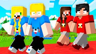 KASS e KR NAMORARAM com MENINAS FEIAS no Minecraft [upl. by Helprin]