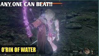 Sekiro  ORin of the Water Easy Cheese Kill  Patch 106 Working [upl. by Allets]