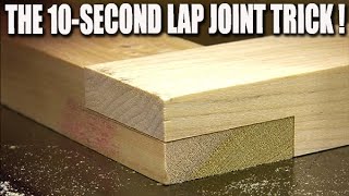 The Clever 10second woodworking trick I use to impress people [upl. by Millur]