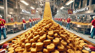 THIS is How MCDONALDS Nuggets Are REALLY Made [upl. by Sirromal]