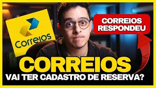 O CONCURSO DOS CORREIOS VAI TER CADASTRO DE RESERVA COM 5975 VAGAS [upl. by Introc]