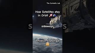 How Do Satellites Stay in Orbit The Science Behind It 🚀🛰️ Space Science Astronomy viralvideo [upl. by Areval158]