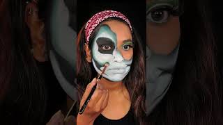 Jewelled Skull Makeup Look Tutorial usa india uk sfx creativemakeup skull [upl. by Thaddus]