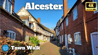 ALCESTER Warwickshire  A Sunday Morning Walk Through The Town Centre [upl. by Naujal]