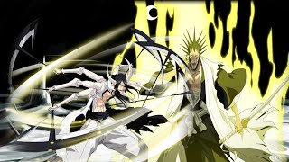 The battle between Kenpachi Zaraki and Nnoitra Gilga  ブリーチ Bleach [upl. by Bergen]