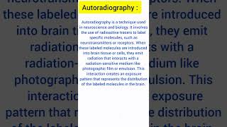 Defination of Autoradiography autoradiography long explanation video link in discretion 👇 [upl. by Eleirbag73]