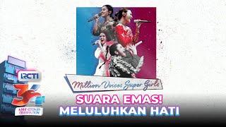 SUPER GIRLS Ziva Magnolya X Mahalini X Tiara Andini X Lyodra  HUT RCTI 34 ANNIVERSARY CELEBRATION [upl. by Fadas]