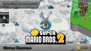 Newer Super Mario Bros2 32 Walkthrough 100 [upl. by Malonis]