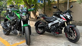 Finally 2024 Bajaj Pulsar NS400Z Vs Dominar 400 Details Comparison  On Road Price Witch is Best [upl. by Fauver]