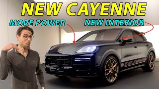 New Porsche Cayenne 2024 REVIEW with design and tech upgrade [upl. by Eelyrehc]