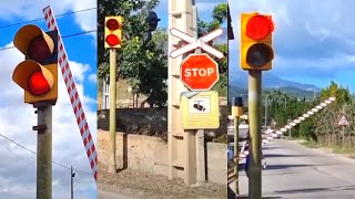 Son Reus Railway Crossing Majorca Railway of Sóller [upl. by Padget]