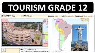 TOURISM GRADE 12 NOVEMBER EXAM FINAL PUSH WORLD ICONIC SYMBOLS GRADE 12 TOURISM THUNDEREDUC [upl. by Eveam356]