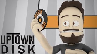 quotUptown Funkquot PARODY  UPTOWN DISK on Funhaus Cartoons [upl. by Annawd]