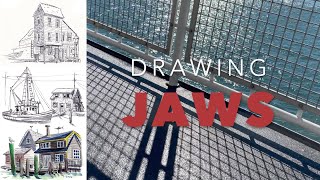 Drawing JAWS locations on Marthas Vineyard [upl. by Wanids]