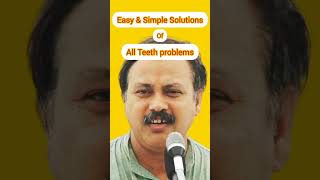 Easy amp simple solutions of all Teeth problems rajivdixit motivational facts rajivdixitji health [upl. by Liahcim796]