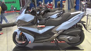 Kymco Xciting VS 400 Cerulean Blue Motorcycle 2023 Exterior and Interior [upl. by Ysac]