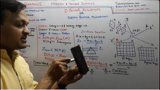 91 Z Buffer Algorithm Or Depth Buffer Algorithm In Computer Graphics In Hindi  Z Buffer Algorithm [upl. by Aseyt786]