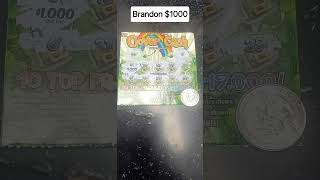 🚨💥 BIG WINS 💥🚨FAN SUBMITTED ON LOTTERY SCRATCH OFF TICKETS win shorts lottery scratchers [upl. by Honoria]