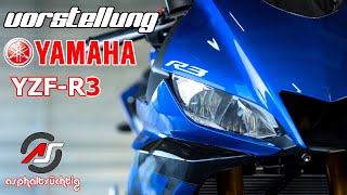 39 Yamaha YZFR3 2019  Ein Supersportler für den A2Führerschein [upl. by Neibaf]