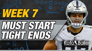 Tight End TE Start Em  Sit Em  Fantasy Football 2023 Week 7 [upl. by Rimidalb]