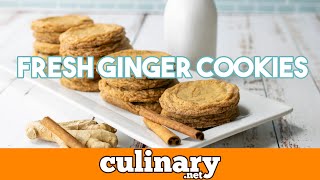 Fresh Ginger Cookies [upl. by Irap]